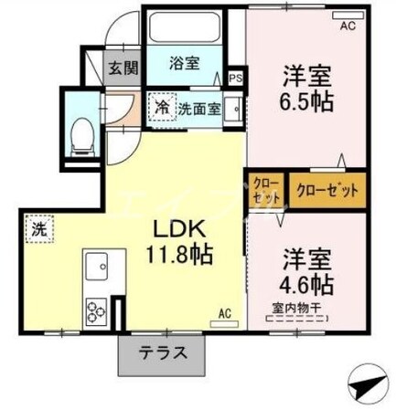 エルドールの物件間取画像